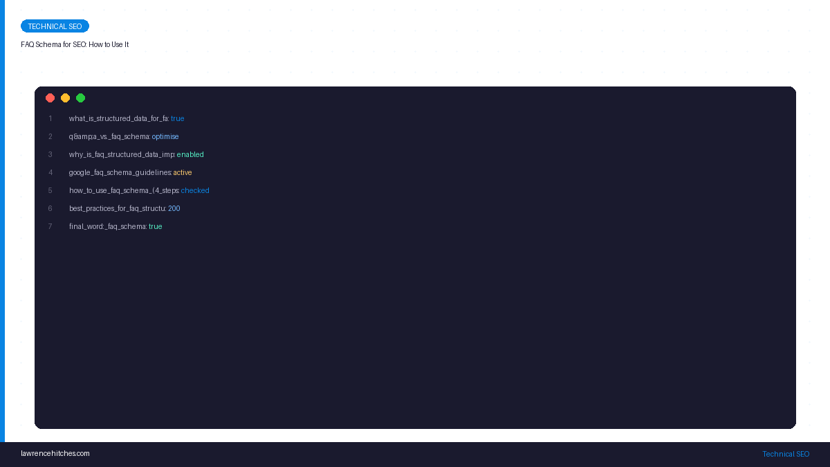 FAQ Schema for SEO: How to Use It