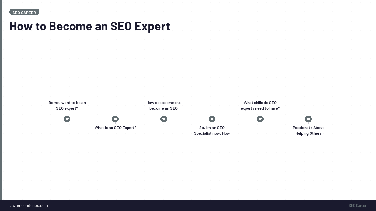 How to Become an SEO Expert