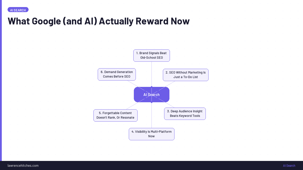 What Google (and AI) Actually Reward Now