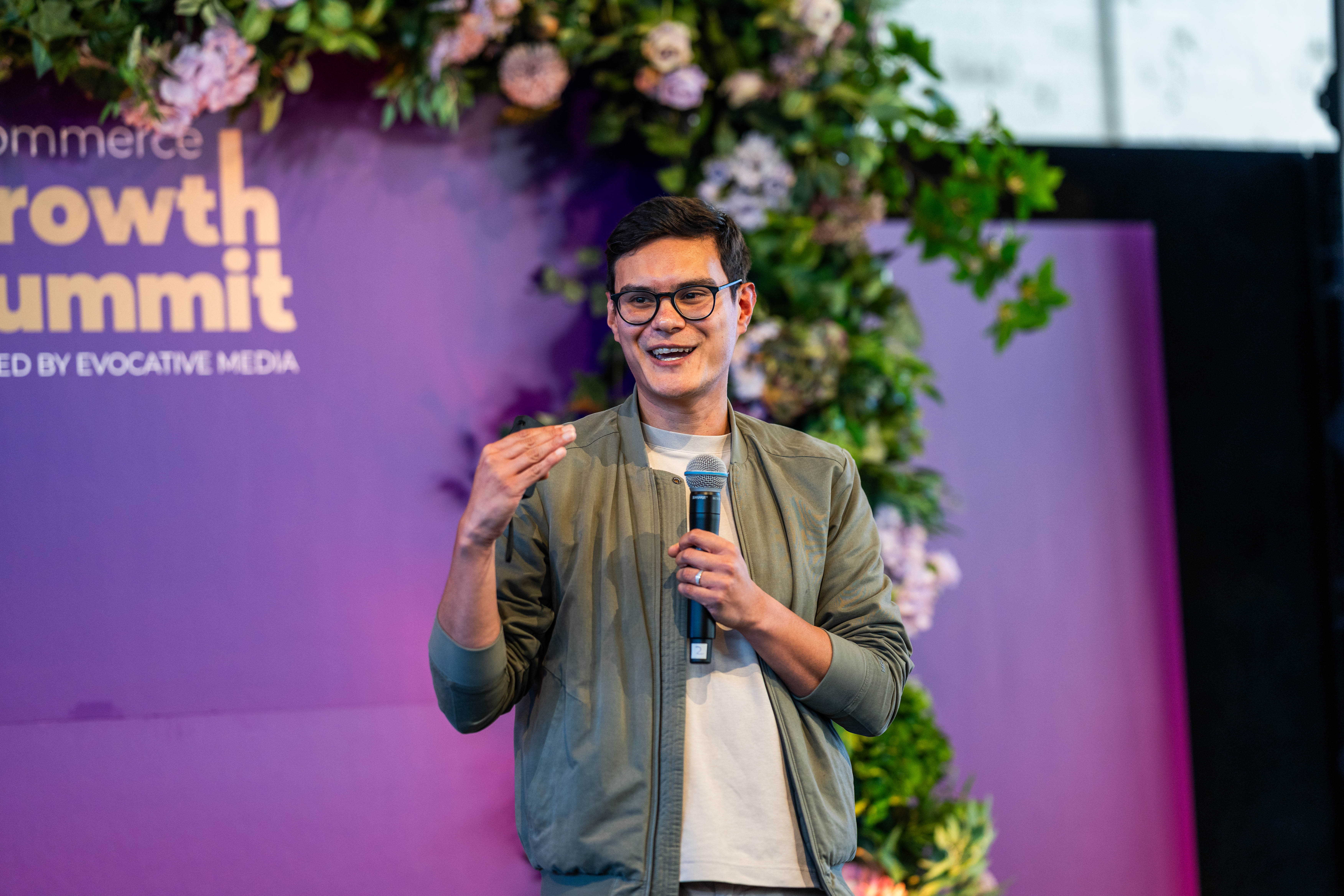 Lawrence Hitches speaking at eCommerce Growth Summit